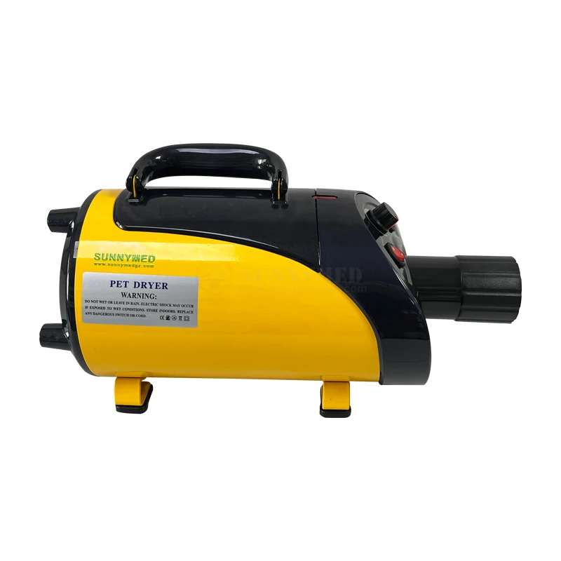 Adjustable Temperature Pet Hair Dryer, Pet Hair Drying, Low Noise, Safety Function, SY-W062