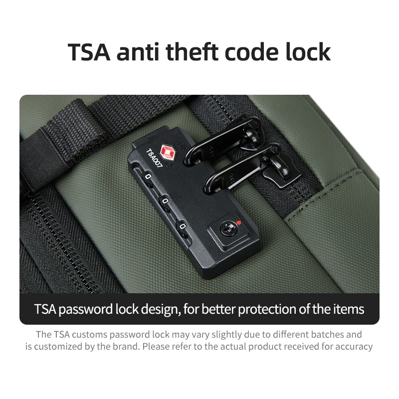 حقيبة ظهر للكمبيوتر المحمول ذات سعة كبيرة مع ميزة...