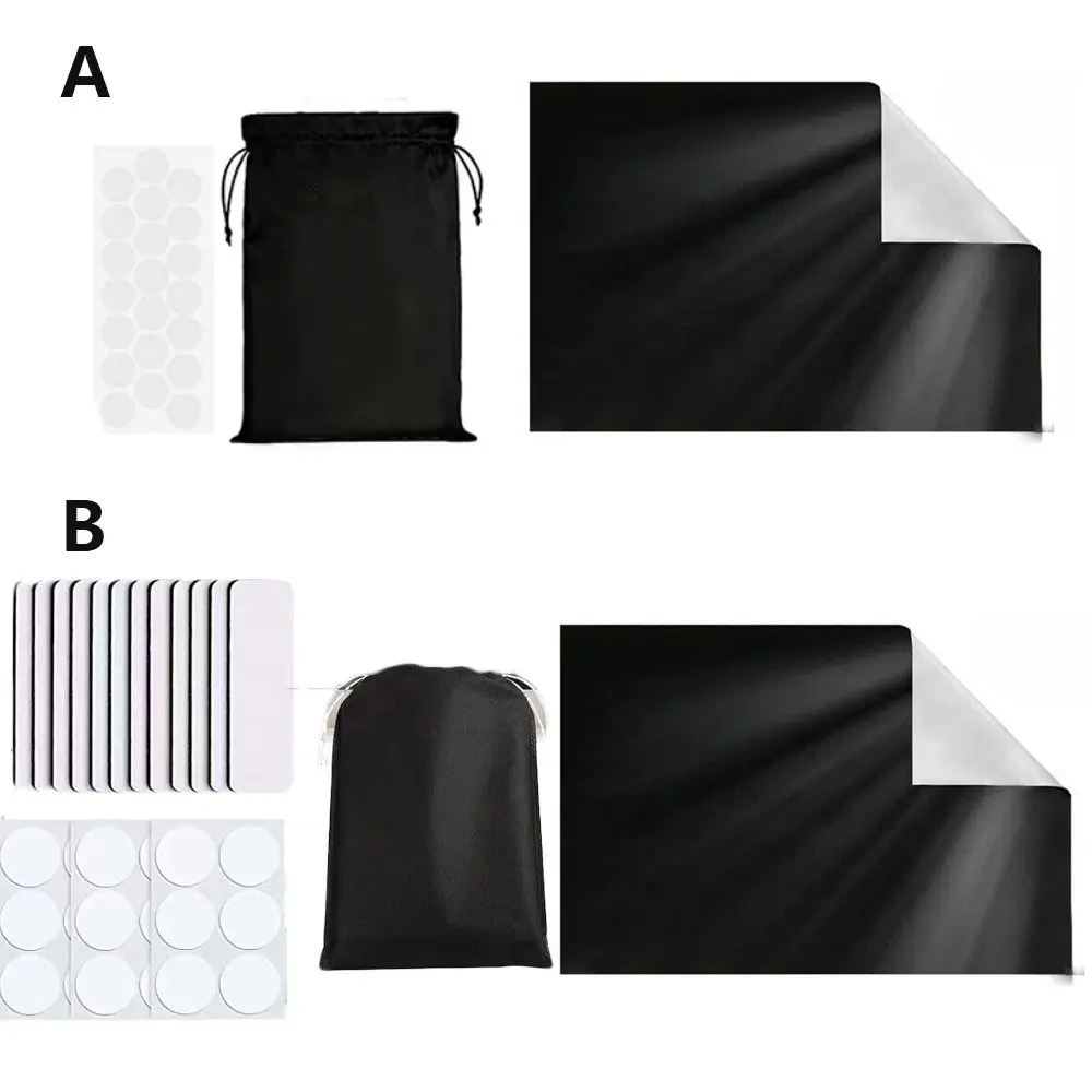 UV Block Adjustable Nursery Temporary Curtain Thermal Insulated Window Shade Blackout Blind Curtain Travel Window Cover window shades fabric blinds window blinds