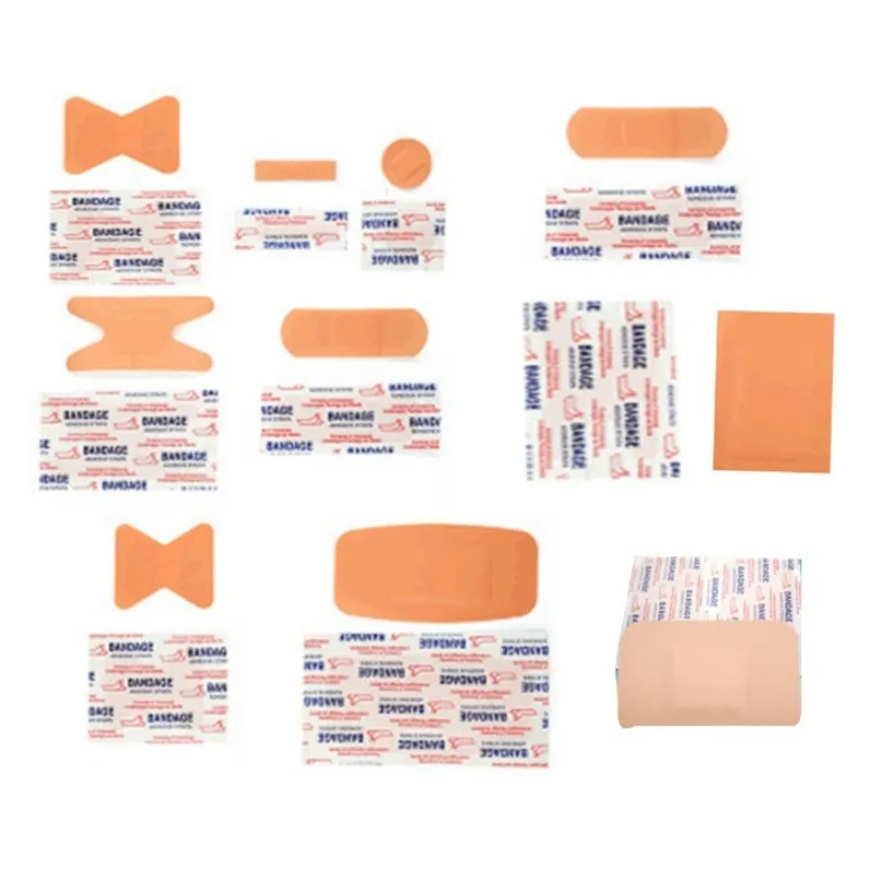 

10pcs/set Waterproof Band Aid PE Wound Plasters Dressing Patch for First Aid Strips Adhesive Woundplast Tape Sticking Patches