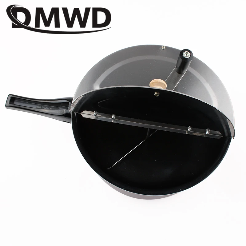 Hand-operated Stovetop Gas Popcorn Maker Commerical Popper Pot Nonstick Manual Hand Cranked Hot Oil Popped Corn Making Machine popcorn popper