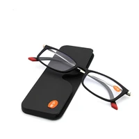 Optical Portable Reading Glasse Men Blue Light TR90 Square Glasses For Farsightedness Gafas Lectura+1+1.5+2+2.5+3 1