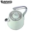 DMWD 1500W 220V Retro 304 Stainless Steel Electric Kettle 1.5L Portable Travel Water Boiler Coffee Pot 3