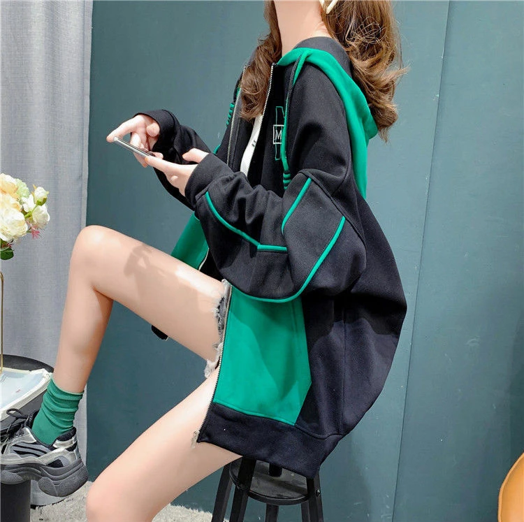 [THEAIRTOWN] SIDE SHIRRING HOODIE ワンピース★韓国★人気★ Korean Fashion Hoodies Women Cute | Aesthetic Sweatshirt