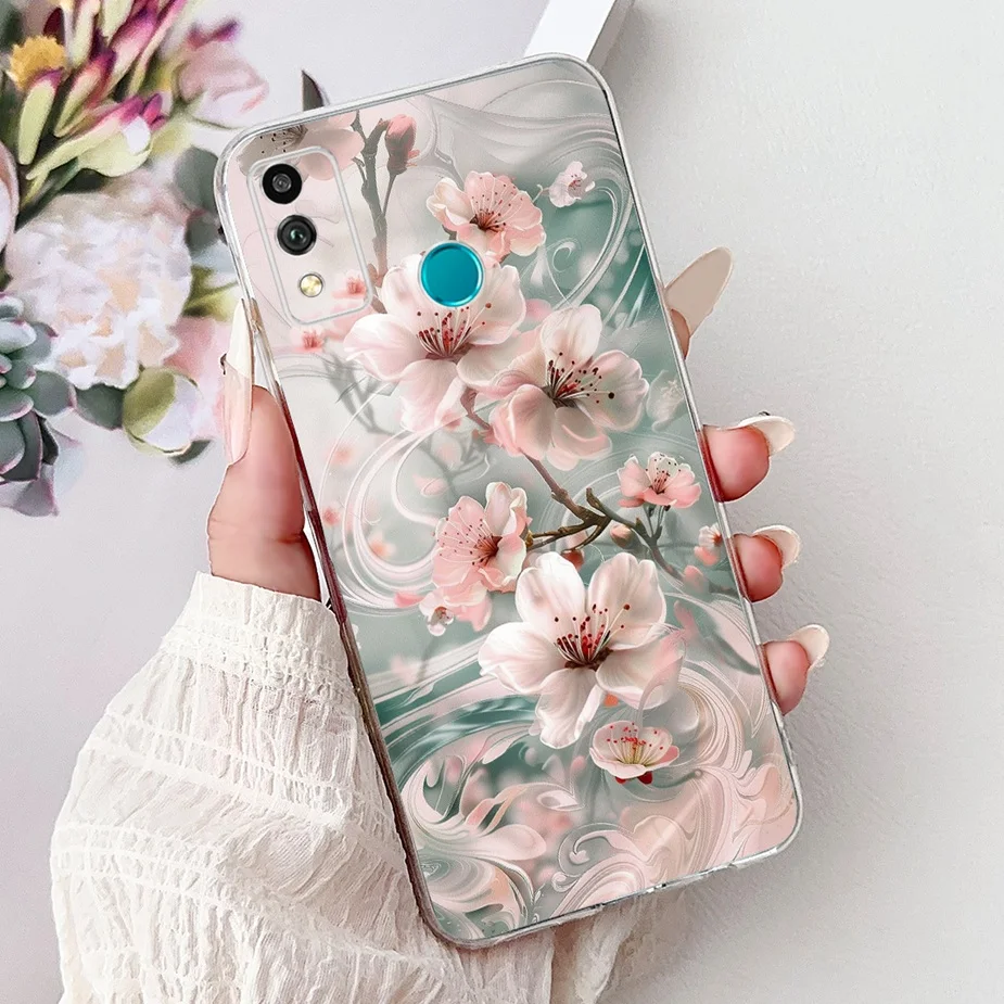 Luxury Painted Soft Slim Phone Case for Honor 9X and 10X Lite