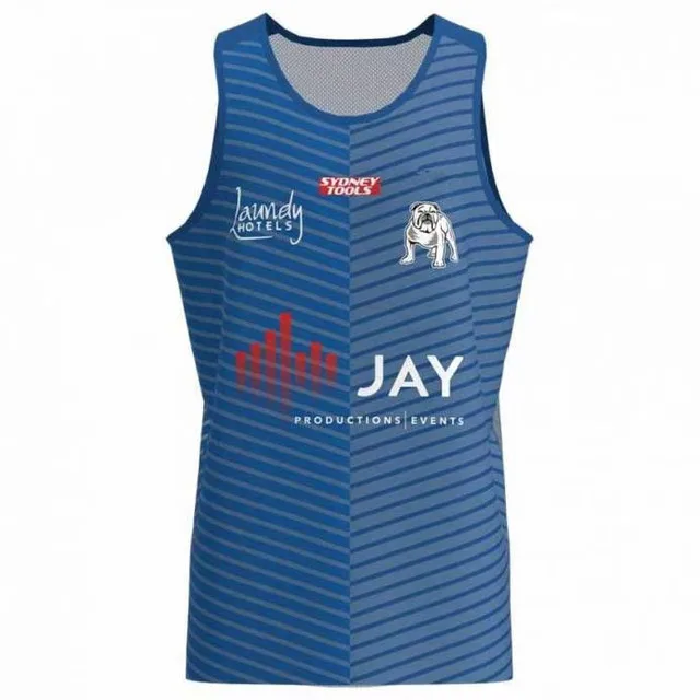 

2023 Bulldogs Men’s Training Singlet size S-M-L-XL-XXL-3XL