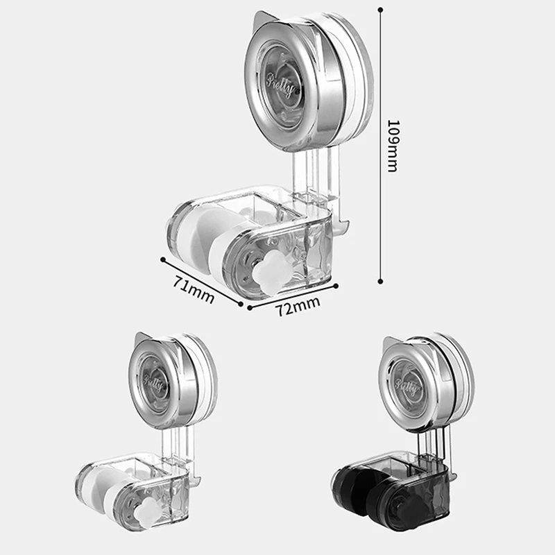Punch free Adjustable Nozzle Shower Stand Powerful Suction Cup Hooks Vacuum Heavy Duty Shower Hooks Reusable Hook