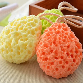 Soft Bath Sponge Baby Skin Scrubber Brushes Body Scrub Children Cleaning Exfoliating Body Washing Foam Puff Shower Accessories