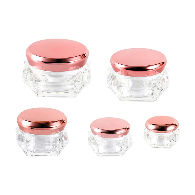 

Sample Cosmetic Jar 5/10/15/20/30g Empty Cosmetic Refillable Bottles Plastic Eyeshadow Makeup Eye Cream Nail Jar Pot Containers