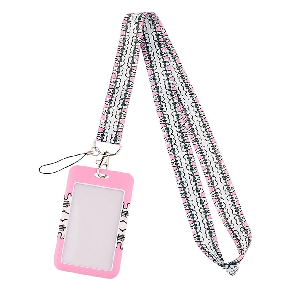 Credential Holder Tooth Dentist Nurse Lanyard Keychain Id Card Cover