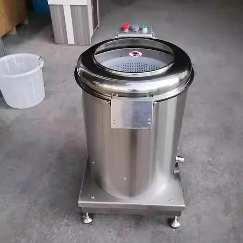 Hot Sale Commercial Stainless Steel Food Dehydrator 20L Single Barrel Centrifugal Vegetable Dripper for Fruits & Vegetables