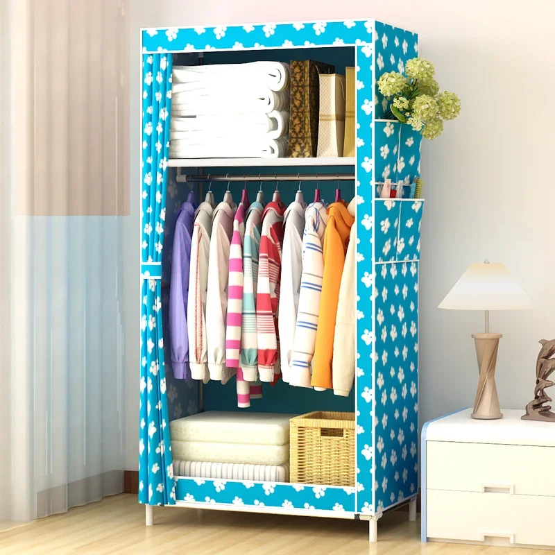 Kids Room Storage Organizer Baby Cabinet Children's Wardrobe Closet Dress Child Wardrobes Sliding Door Toy Cabinets Furniture