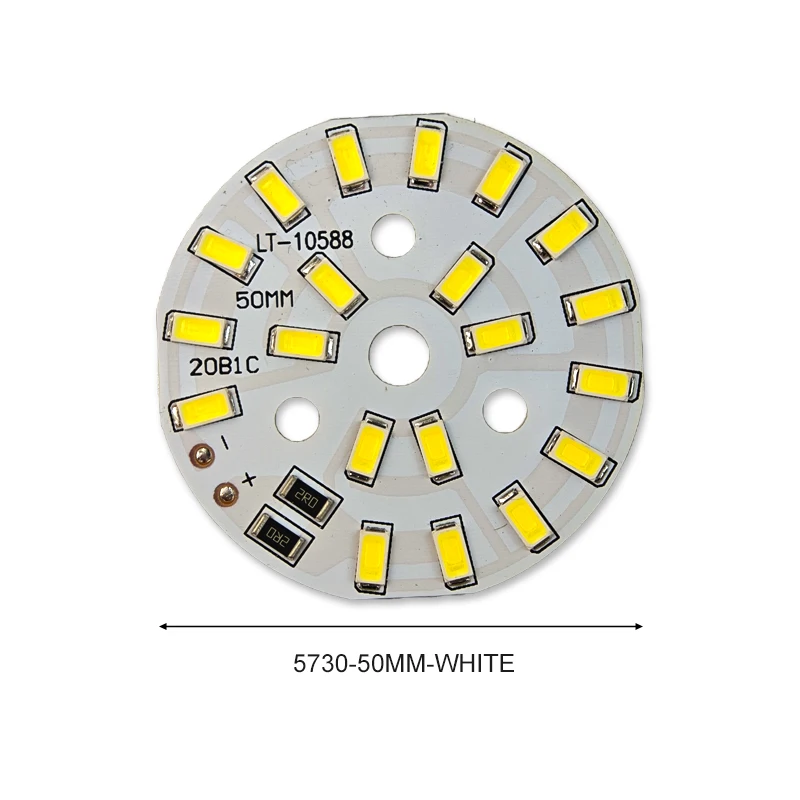 ตัวเลือกสินค้า แผง LED ปรับแสงได้ 3000K-6000K 3W 5V 30+ ดวง