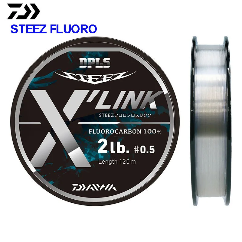 

Высокочувствительная углеродная рыболовная леска Dawa STEEZ FLUORO X LINK, натуральный цвет, 120 м