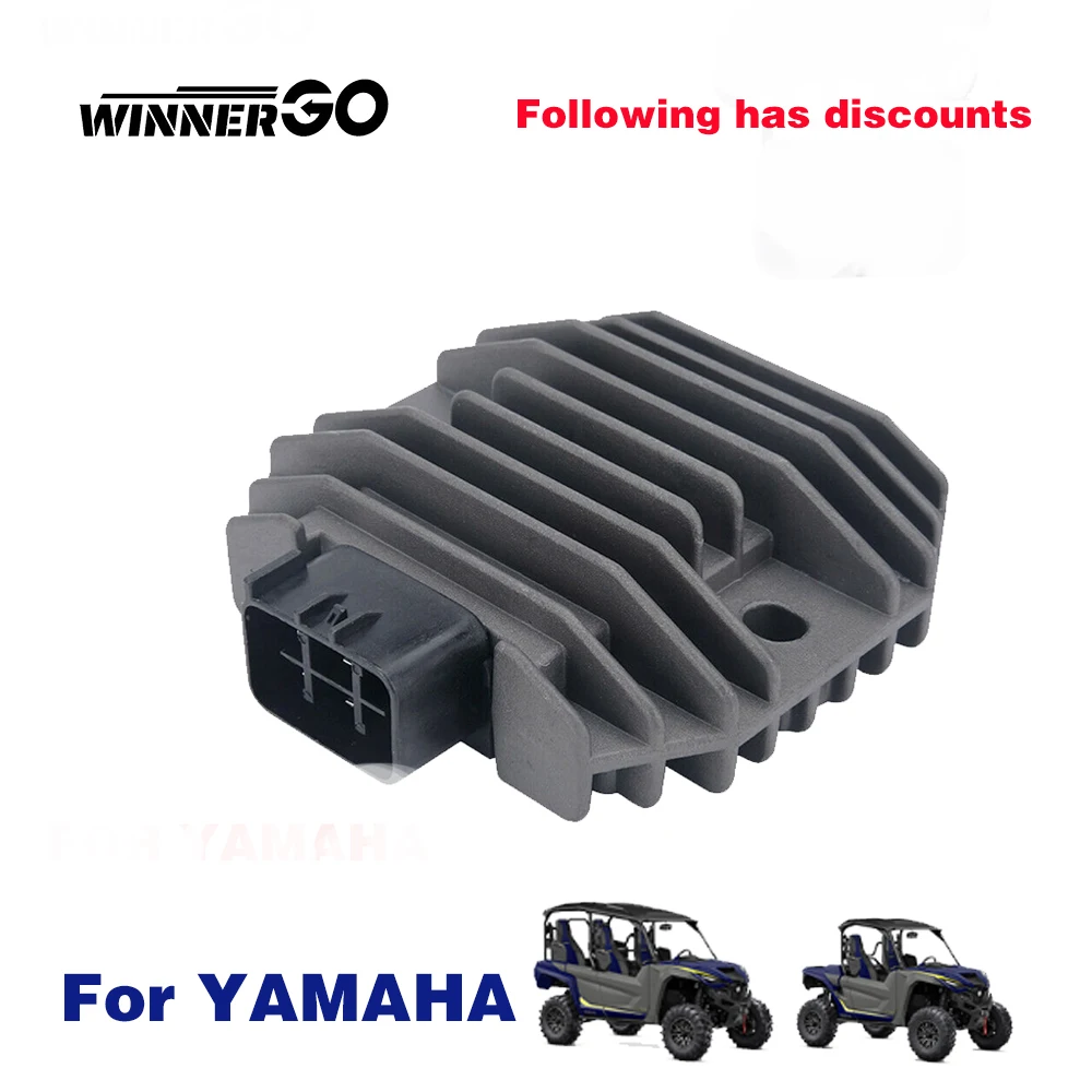 Caltric Regulator Rectifier Compatible With Yamaha Rhino 660 Yxr660 Yxr-660 4Wd 2006 2007