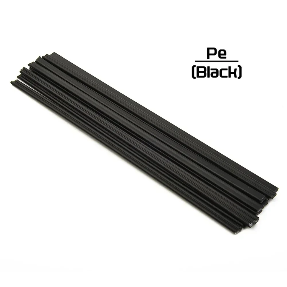 10pcs 200mm Plastic Welding Rods ABS/PP/PVC/PE Welding Sticks For Plastic Welder Gun Bumper Repair Supplies 200x5x2.5mm