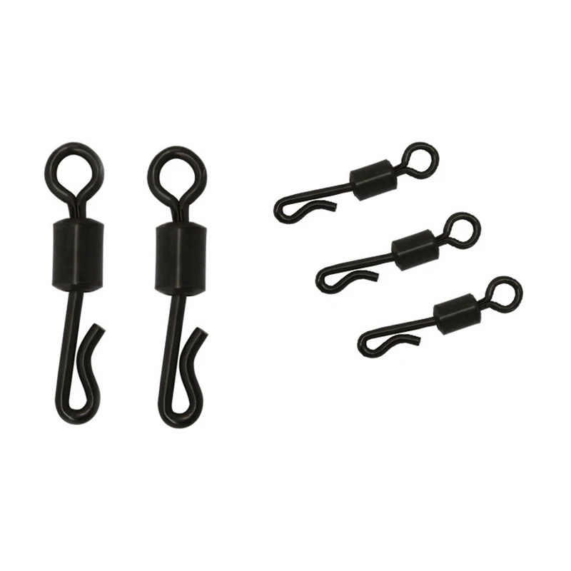 

Рыболовные вертлюжные защелкивающиеся соединители в форме Q, Быстросменные Вертлюги, крюк с зажимом, аксессуары