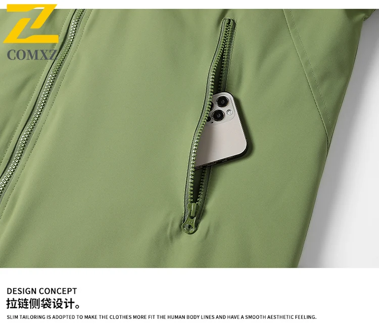 EiAO Jacket Couple's Colorblock Parka Windproof Waterproof Thermal Winter Coat for Hiking Camping Fishing Extreme Cold Weather