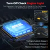 2024 ANCEL BD200 OBD2 Scanner Bluetooth 5.0 Code Reader Engine Fault Battery Test Car Diagnostic Tools for Android IOS iPad 5
