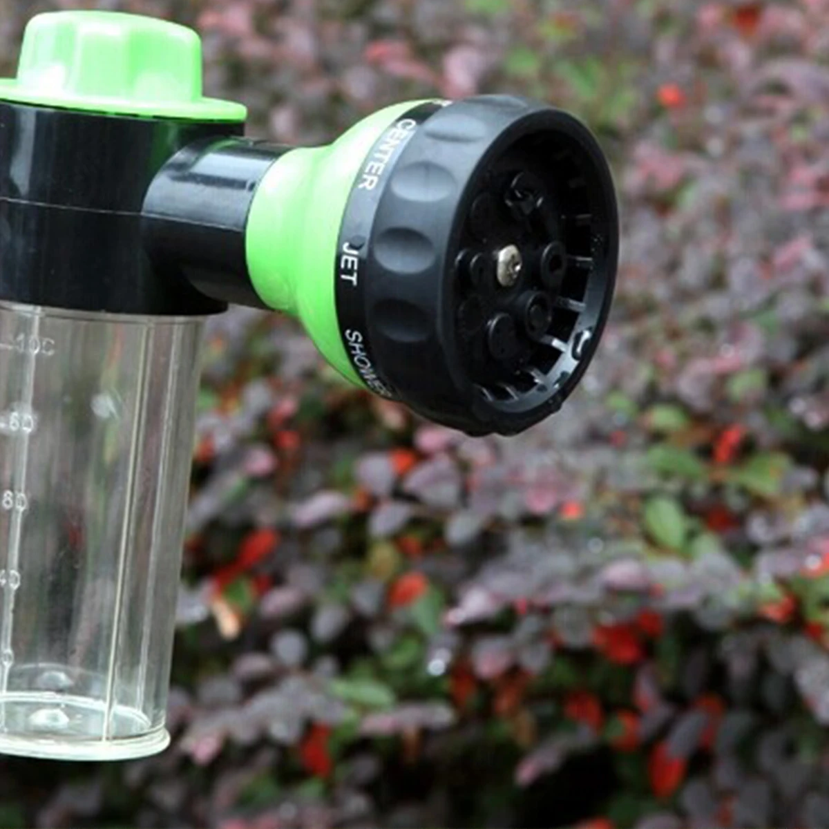 1pc Upgrade Garden Hose Nozzle Sprayer Water Volume Control High Pressure Water Gun 8 Adjustable Watering PatternsWateringPlants