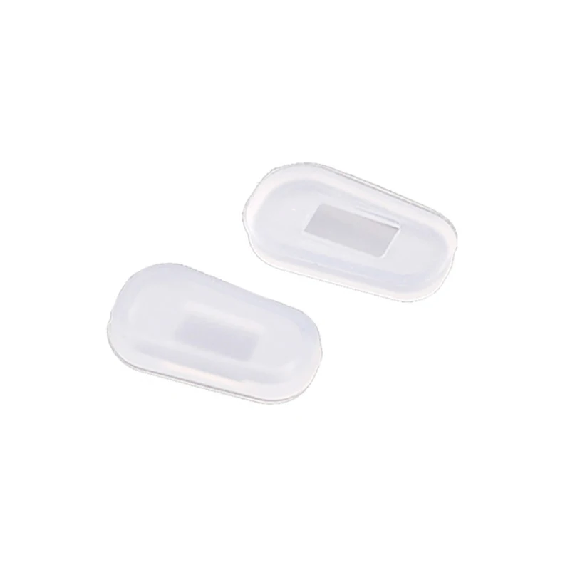 1 Paar Brillen zubehör Nasen pads, rutsch feste Silikon-Nasen pads gegen Einkerbung, Nasendekompressions-Nasen pads – Detail 7
