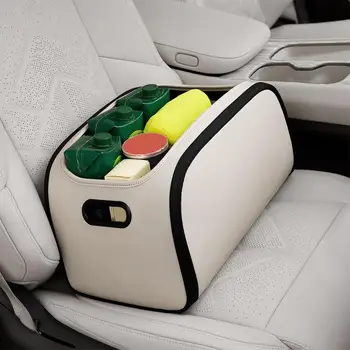 Organizer per Bagagliaio Auto con Tasca Integrata per Camion, SUV, Camper, Berlina - Scatola Contenitore Essenziale per Interni Auto, Spesa, Carico, Viaggi e Road Trip