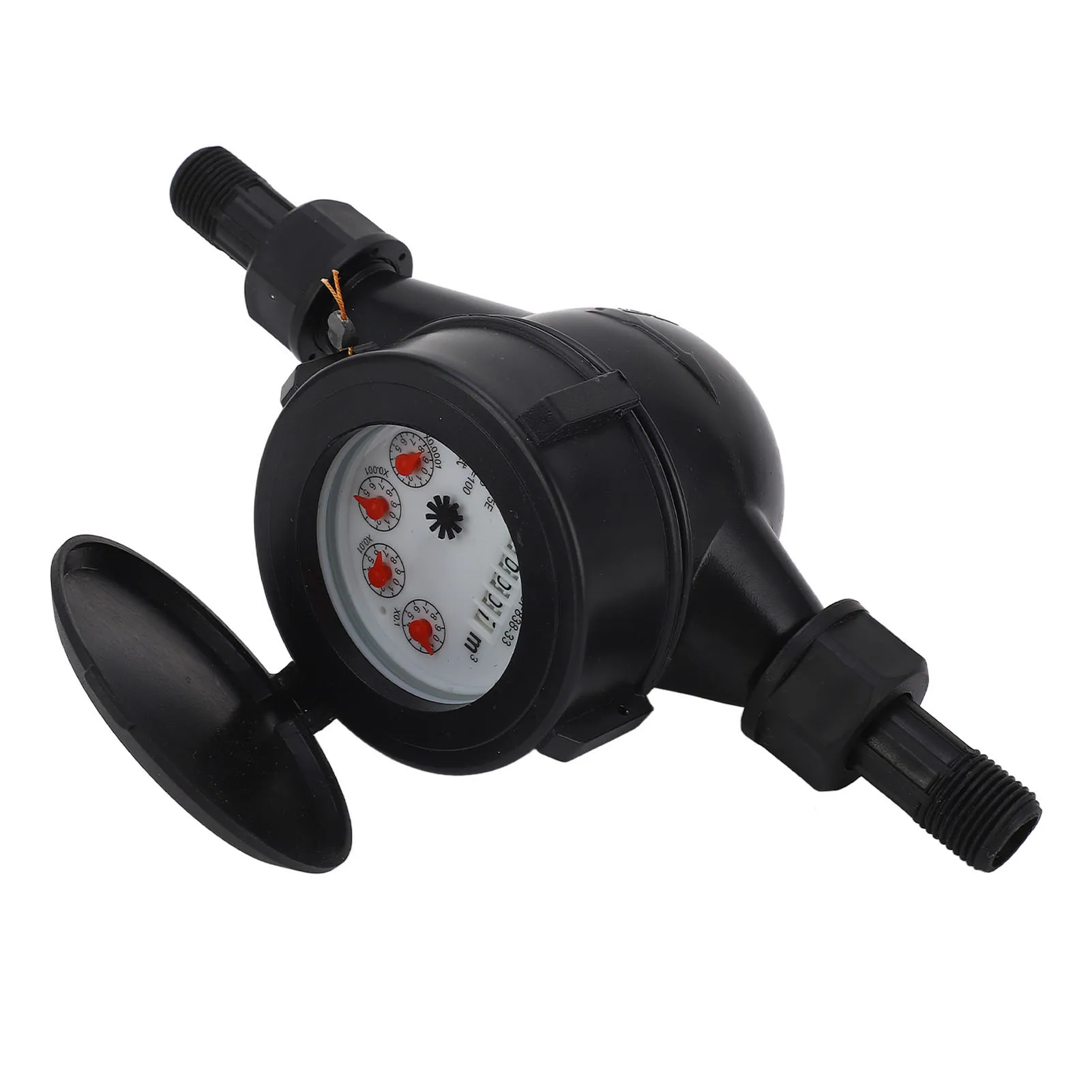 Water Meter Dry DN15 15mm Magnetic Coupling Transmission Corrosion Resistant Indoor Outdoor