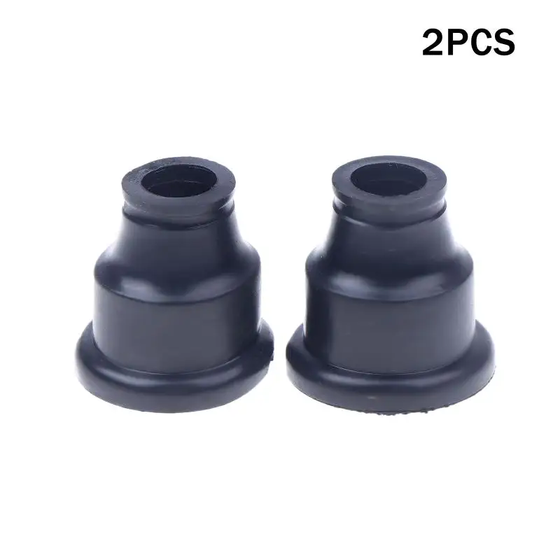 2PCS Black Motorcycle Scooter CG125 GN125 YBR125 YBR250 TTR225 GN250 Mirror Seal Dust Proof Sleeve For 125cc 150cc 250c