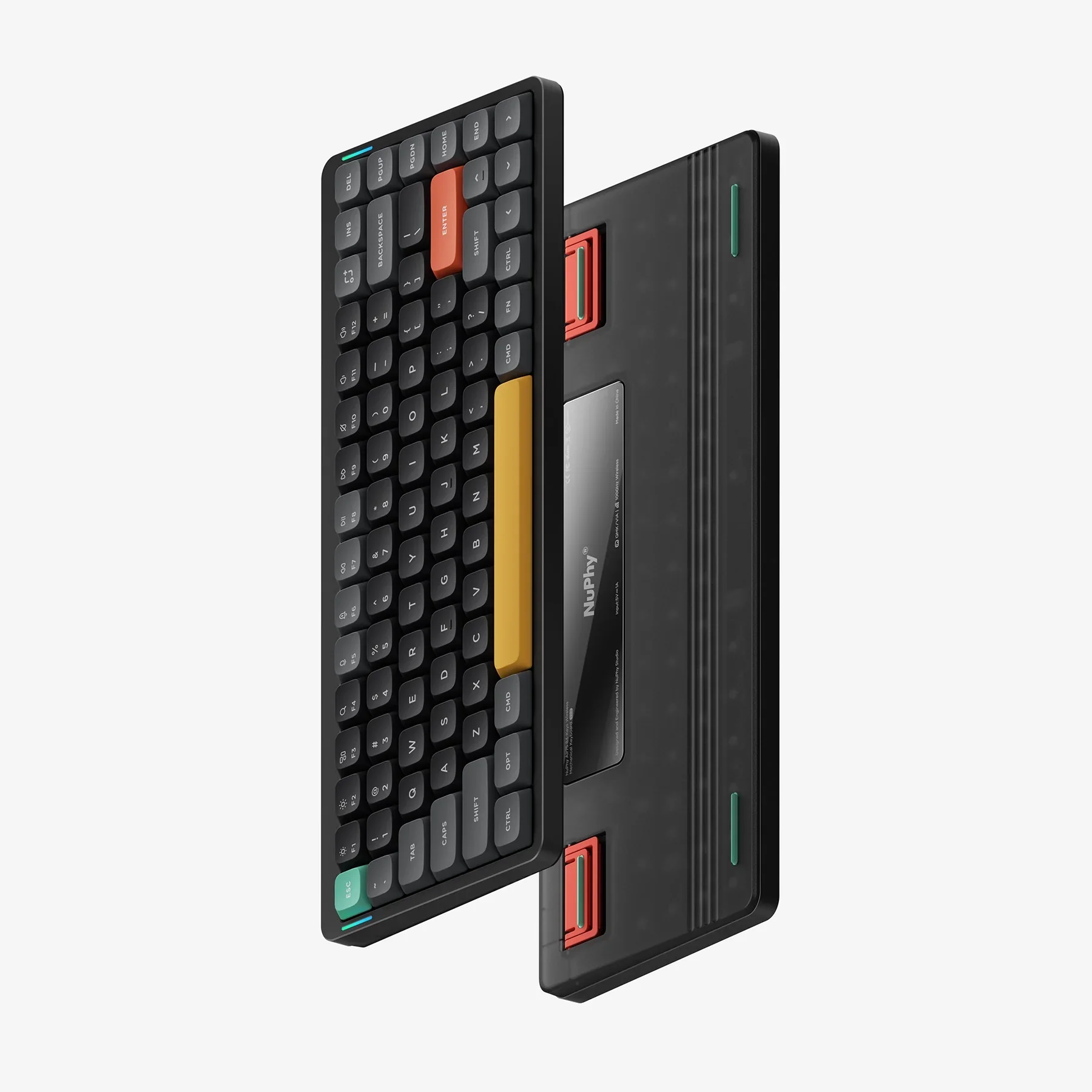 Nuphy Air75 V2 Bluetooth 2,4g Wireless mechanische Tastatur Low 