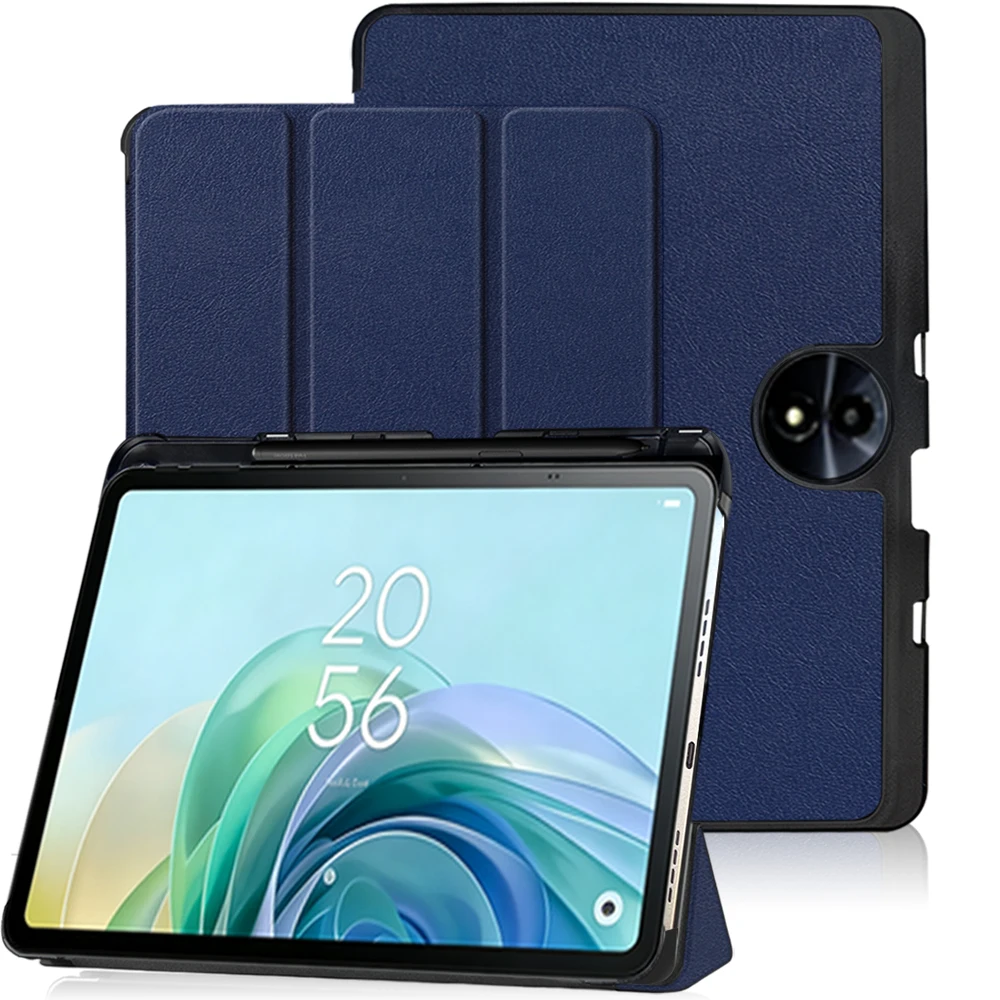 Premium Slim Tri-Folding Anti-Drop Tablet Case with Pen Holder