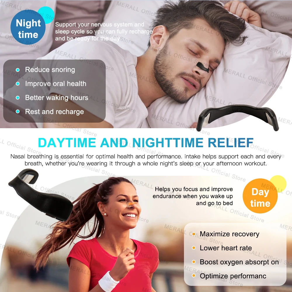 Magnetic Nasal Clip Strip 15/50Pairs Nasal Breathing Dilator Stop Snoring