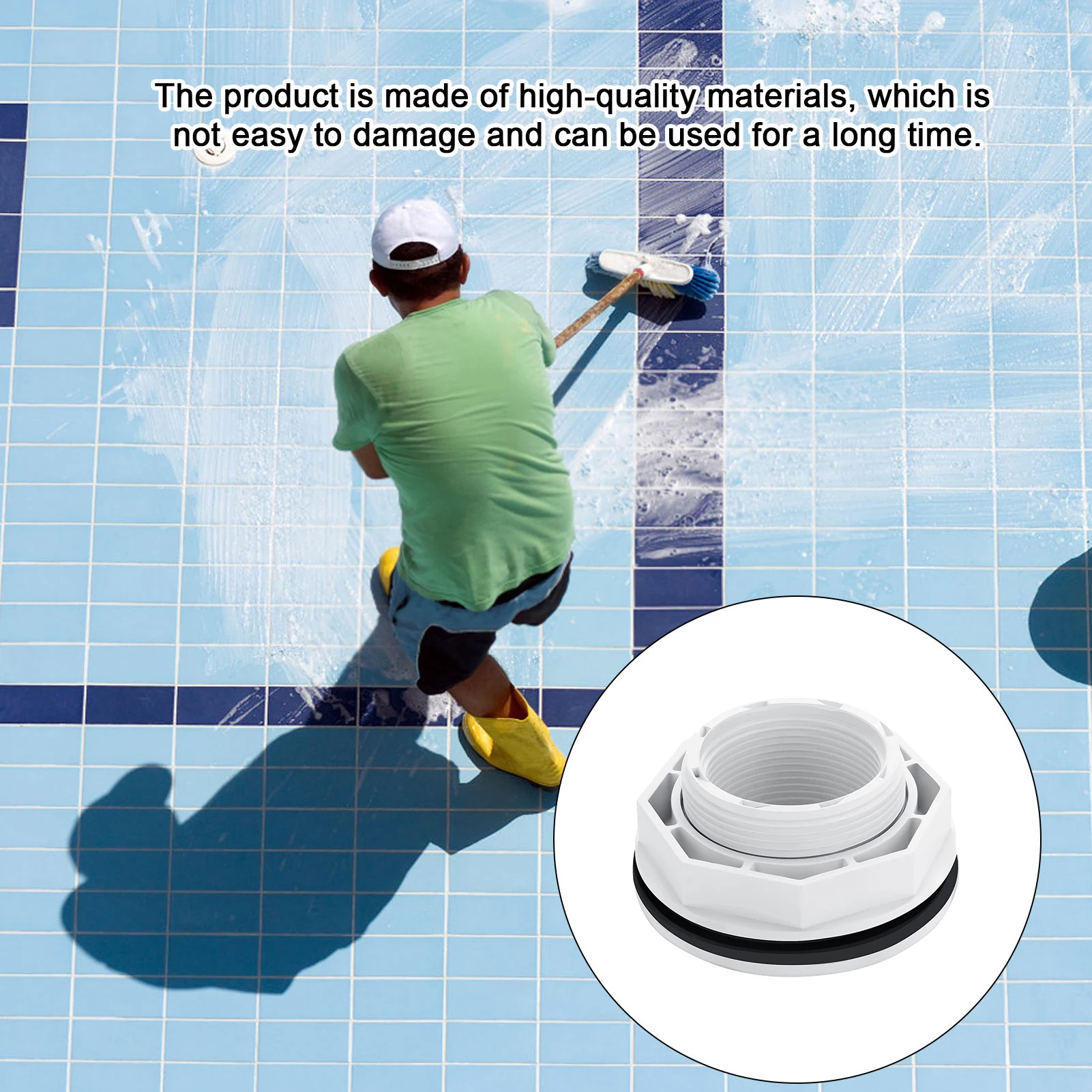 Kit Raccordo Di Ritorno Piscina 3,8 Cm Con Ugelli Regolabili – Sostituisce SP1023 E SP1419D