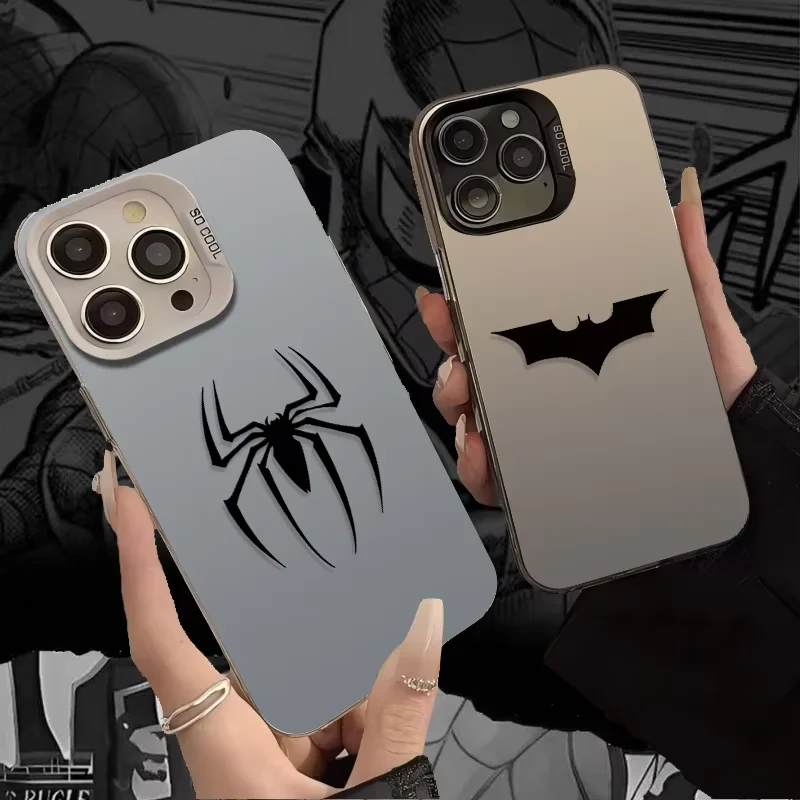 Bat Spider Symbol Shockproof Phone Case