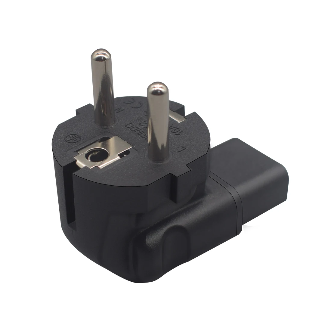 JORINDO EU4.8MM TO IEC320 C13 AC Plug Converter,German standard plug to C13 Power conversion plug16A/250V