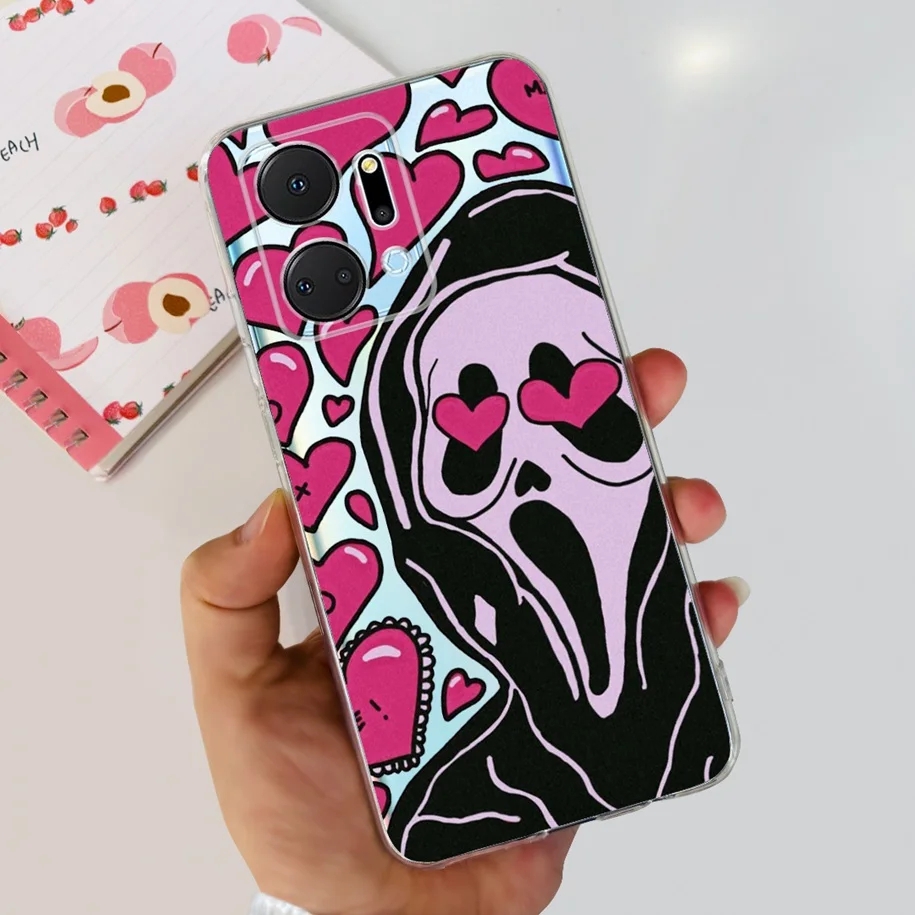 Elegant Silicone Soft TPU Phone Case - Flexible Protective Cover for 6.75-Inch Smartphones