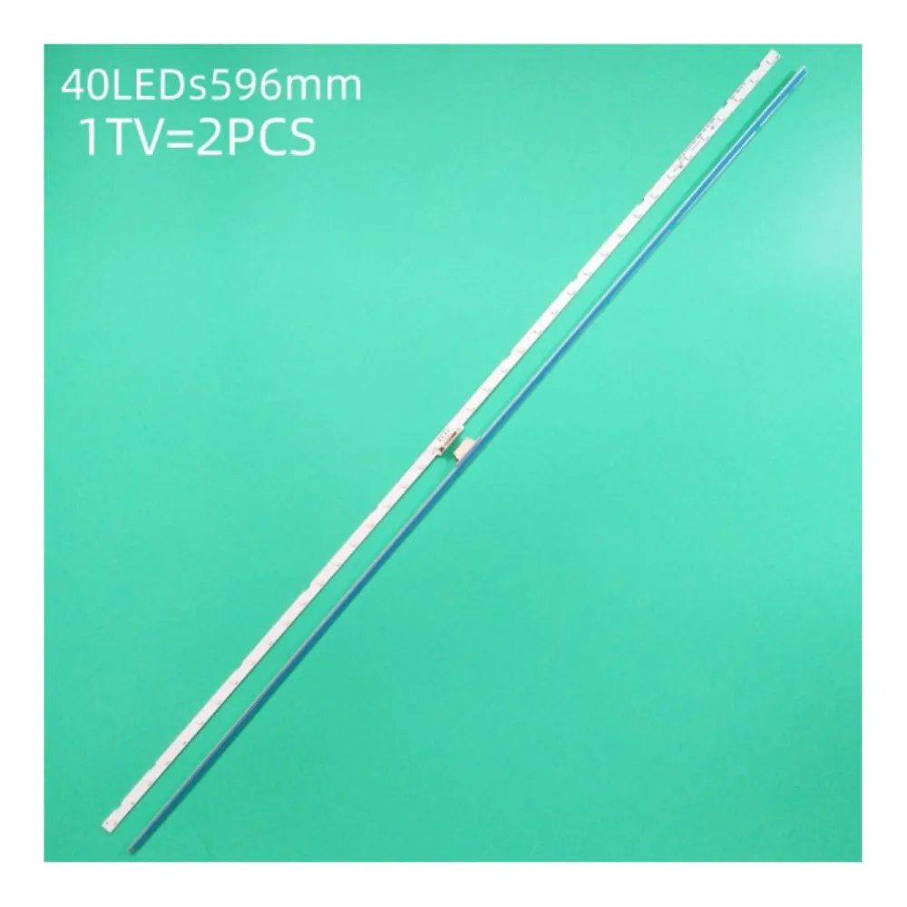 Television strips, AOT_55_NU7300_NU7100_2X40_3030C_D6T_2D1_20S2P BN96-45913A BN96-46033 BN61-15485A LED backlit strip