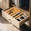 Expandable Bamboo Kitchen Drawer Organizer – Adjustable Cutlery Tray for Utensils, Silverware, and Flatware – 5 to 7 Slots 2