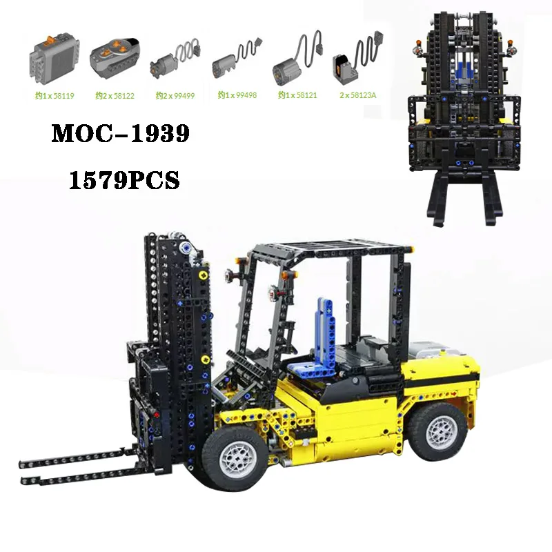 

Classic Building Block MOC-1939 Stacker High difficulty Assembly Model Adult and Children's Toy Birthday and Christmas Gift