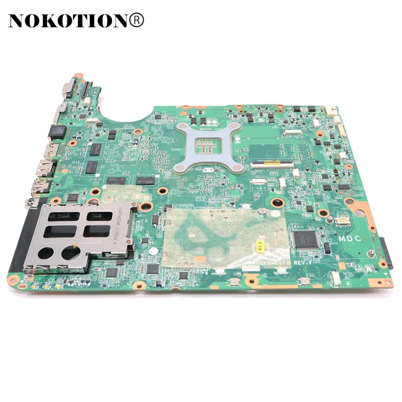 Nokotion 580975-001 DA0UP6MB6F0 ノートパソコンのマザーボード hp パビリオン DV6 DV6T-2300 DV6-2000 メインボード PM55 DDR3 GT230M 送料 cpu NOKOTION 516293-001 516294-001 for hp pavilion DV7 dv7-2000 laptop