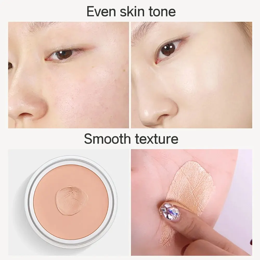 Concealer Cream Full Coverage Acne Freckles Brightening Skin Tone Concealer sponge head concealer,liquid concealer,makeup concealer,waterproof concealer,face concealer,face concealer pen,concealer powder,concealer palette,concealer foundation cream