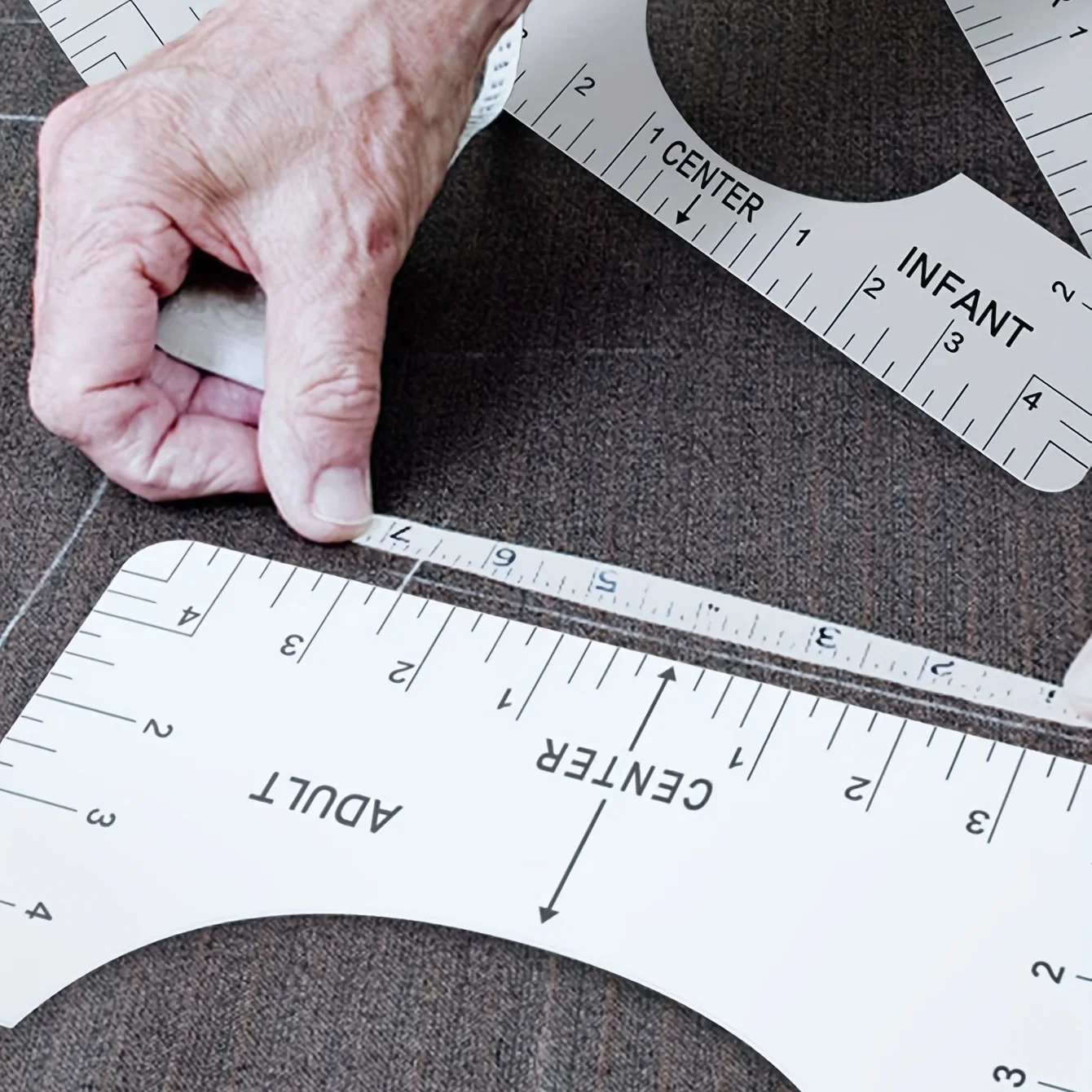 T-Shirt Ruler Guide Shirt Alignment Tool