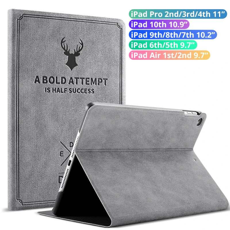 

For iPad Case iPad 10th Generation Case 9th 8th 7th 6th 5th Gen Pro 11 2022 10.9 2021 2020 2019 10.2 2018 9.7 Air 2 Cover Funda