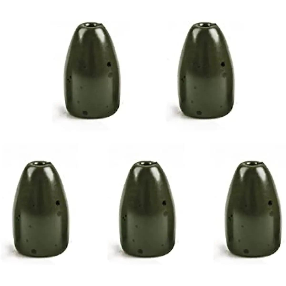 Elite TG 10PCS Tungsten Flipping Weights 1.8g-63g Bullet Bass