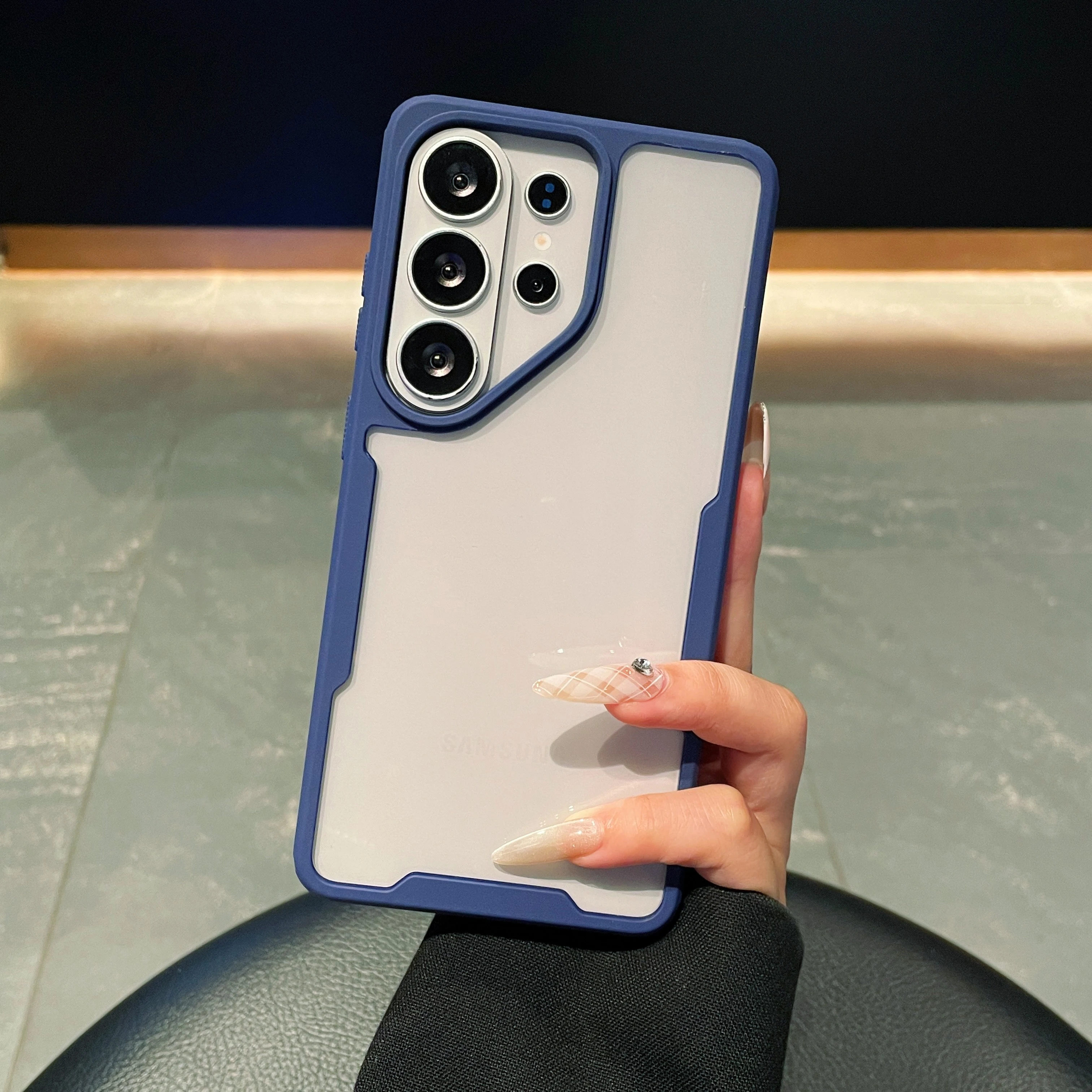 Military Armor Shockproof Clear Case with Hybrid Protection Cover