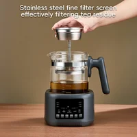 Théière à vapeur entièrement automatique, théière de bien-être électrique moderne, contrôle Intelligent de la température, service de brassage à thé domestique et de bureau 6