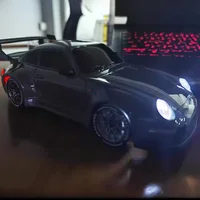 NEW 1/24 GTR 4WD Throttle LED Light High Speed RC Car Advanced Drift Car Model Gift Toy 1