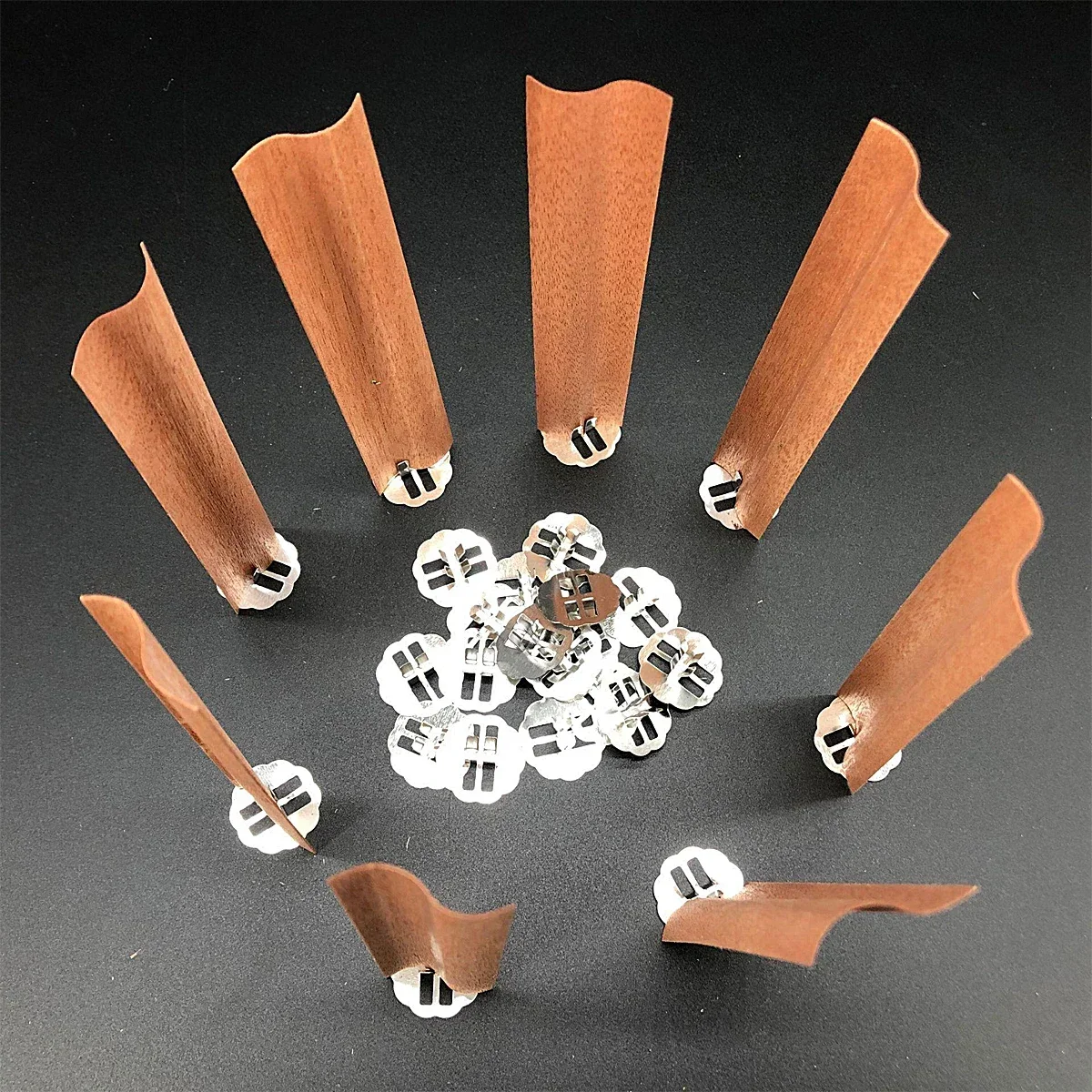 10pcs/set S-Shape Wooden Candle Making Kit