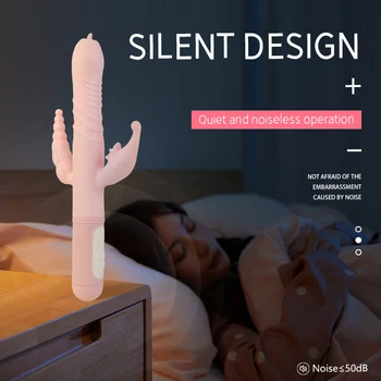 Telescopic Dildo Sexy Toys Vibrators For Women Clitoral Stimulator With Vibrador G-spot Retractable Female Masturbator 6