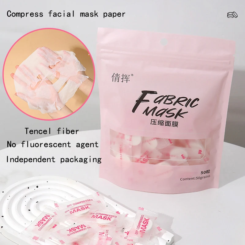 20/50/100pcs Disposable Compressed Facial Mask paper Home Travel ...