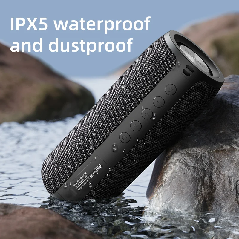 ZEALOT S51 Powerful Bluetooth Speaker Bass Wireless Speakers Subwoofer Waterproof Sound Box Support TF, TWS, USB Flash Drive 5